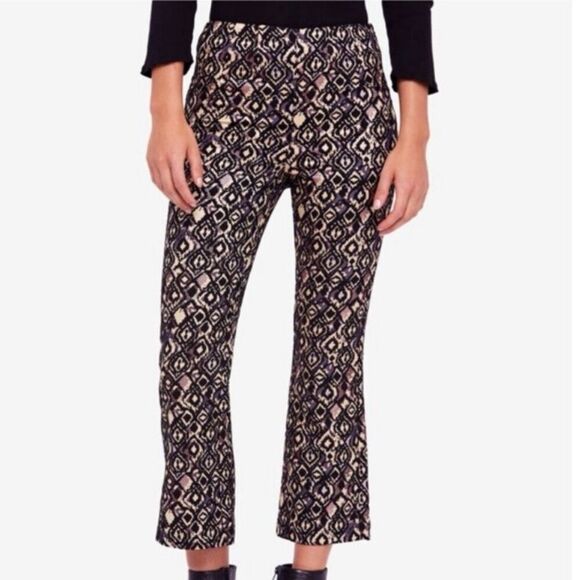 Free People Mod Crop Boot Cut Pant size 10 - Picture 1 of 12